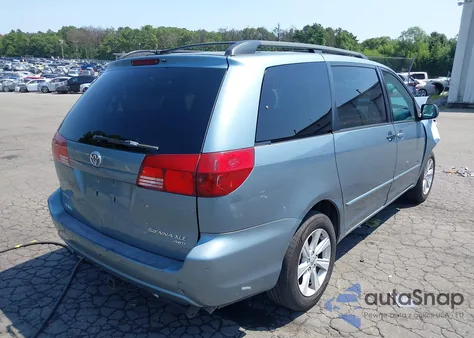 2005 Toyota Sienna Xle z USA, uszkodzony, nr VIN 5TDBA22C05S044853